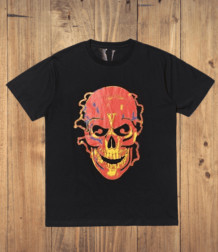 Vlone Shocker Skull T-Shirt