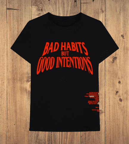 Nav x Vlone Bad Habits T-Shirt