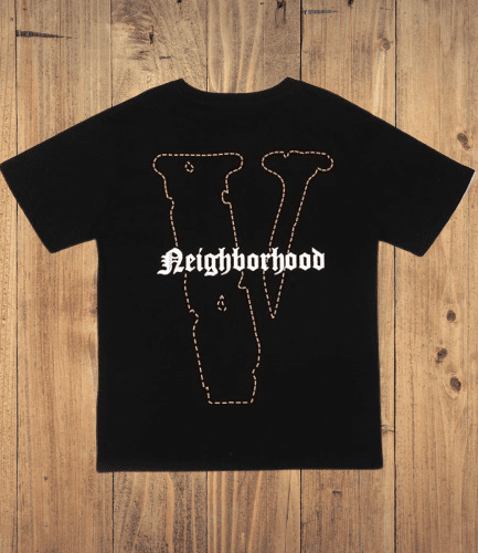 Vlone X Neighborhood Skull T-Shirt