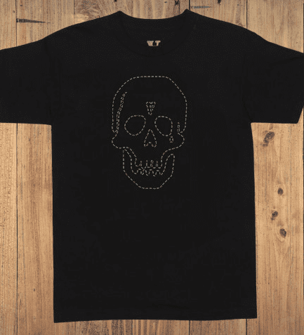 Vlone X Neighborhood Skull T-Shirt