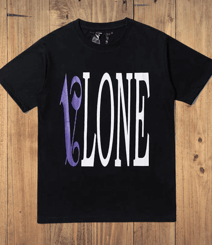 Vlone X Palm Angels T-shirt Purple/black